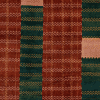 Detailaufnahme 1 vom roten Teppich, Anatolien, Kurzflor "Sitra" mit feinem zickzack Muster, aus pflanzlich gefärbter Schafwolle - Produktbild Geba rugs